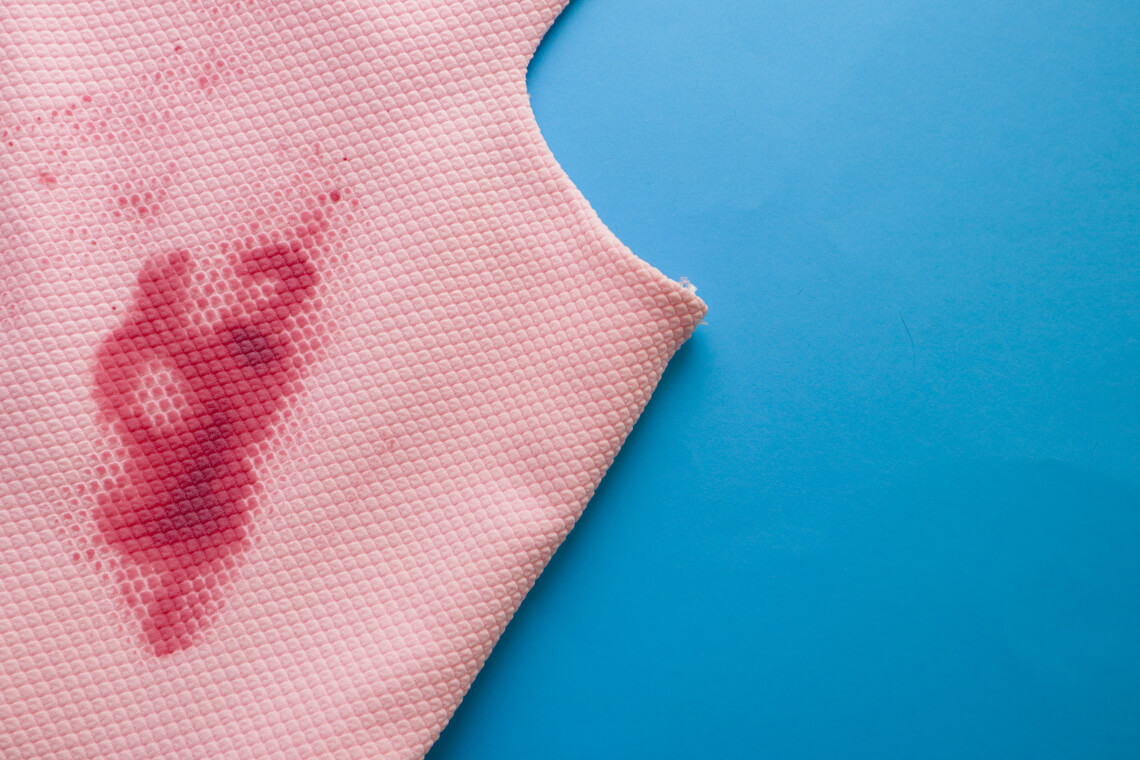 A well-tried remedy for stains from a felt-tip pen on clothes