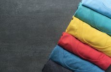 How to fold a t-shirt in a suitcase or into a closet neatly