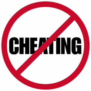 Stop cheating